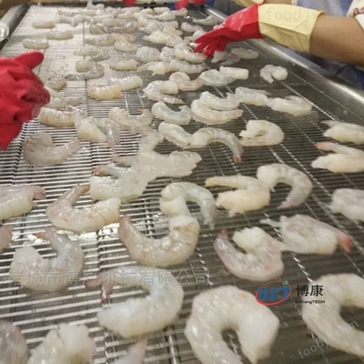 天婦羅蝦裹漿機 蝦仁上漿與面包蝦裹糠的創新自動化設備
